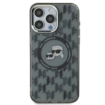 KARL LAGERFELD CASE DO IPHONE 15 6.1 IML MONOGRAM KARL&CHOUPETTE DO MAGSAFE