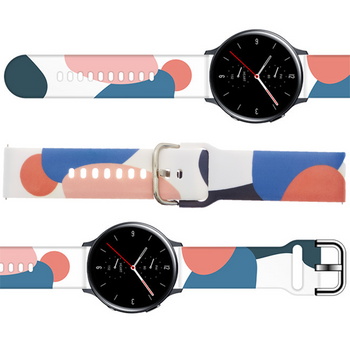 Strap Moro opaska do Samsung Galaxy Watch 42mm silikonowy pasek bransoletka do zegarka wzór 10