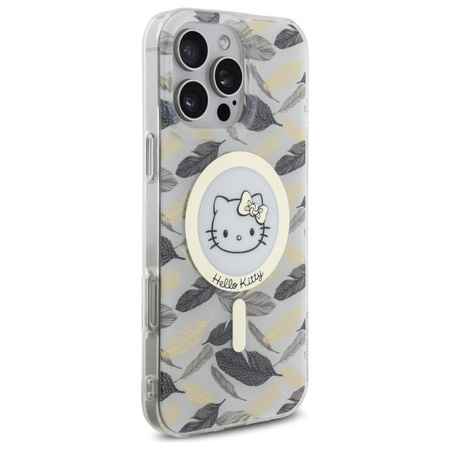 HELLO KITTY ETUI HARDCASE DO IPHONE 16 PRO MAX 6.9 Z DO MAGSAFE GOLDEN