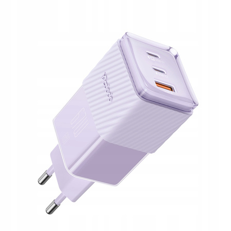 MCDODO SZYBKA ŁADOWARKA SIECIOWA ZASILACZ KOSTKA 3X USB-C PD USB-A GAN 67W
