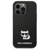 Karl Lagerfeld KLHCP14XSLCTBK iPhone 14 Pro Max 6,7" hardcase czarny/black Silicone Choupette Body