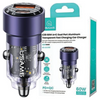 USAMS ŁADOWARKA SAMOCHODOWA C39 60W DO TELEFONÓW USB USB-C SZYBKA ŁADOWARKA