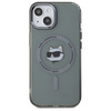 KARL LAGERFELD ETUI DO MAGSAFE DO IPHONE 15 6.1 HARDCASE Z LOGO CHOUETTE
