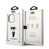 Karl Lagerfeld KLHCP14XSNIKBCH iPhone 14 Pro Max 6,7" hardcase biały/white Silicone Ikonik