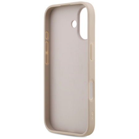 Etui Guess 4G Ring Classic Logo MagSafe do iPhone 17 różowy
