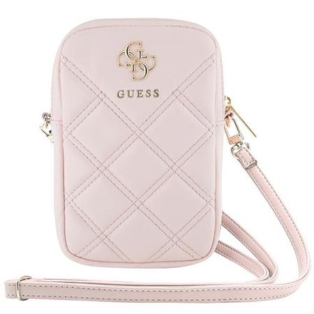 Guess Torebka GUWBZPSQSSGPróżowy/pink Zip Quilted 4G