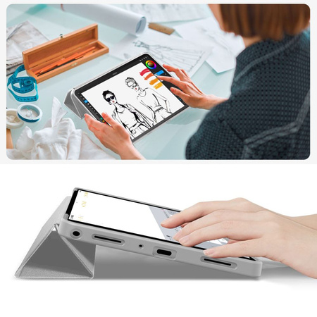 TECH-PROTECT SMARTCASE GALAXY TAB A9+ / A11+ PLUS 11.0 X210 / X215 / X216 / X230 / X235 / X236 GREY