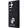 KARL LAGERFELD ETUI SILIKONOWE Z LOGO METALOWYM DO SAMSUNG GALAXY S24 ULTRA