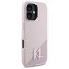 KARL LAGERFELD CASE DO IPHONE 16 6.1 DO MAGSAFE HARDCASE SILICONE SHADOW