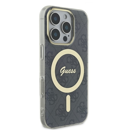 GUESS ETUI HARDCASE IML 4G DO IPHONE 16 PRO 6.3 DO MAGSAFE Z CHRONIĄCĄ