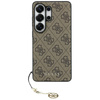 Etui Guess 4G Classic Logo Charm MagSafe do Samsung Galaxy S26 Ultra brązowy