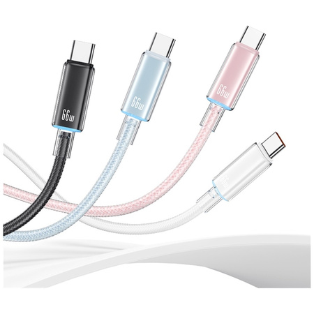 USAMS KABEL USB-A DO USB-C 6A 1.2M DO TELEFONÓW 6A SZYBKIE ŁADOWANIE