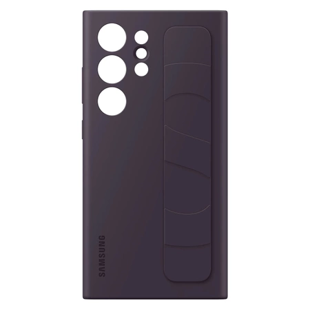 Etui Samsung Standing Grip Case EF-GS928CEEGWW z uchwytem / podstawką do Samsung Galaxy S24 Ultra - ciemnofioletowe