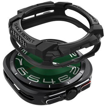 SPIGEN RUGGED ARMOR ETUI DO SAMSUNG GALAXY WATCH ULTRA 47 MM MATTE BLACK