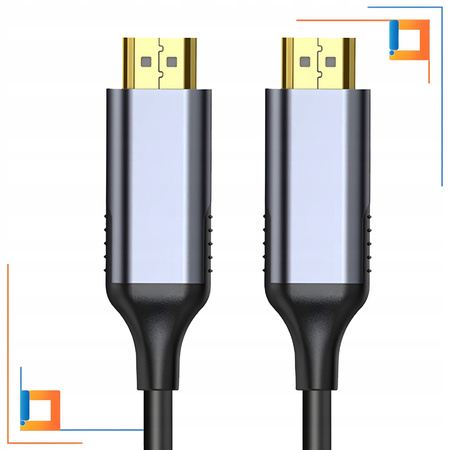 CO2 KABEL HDMI 2.1 PRZEWÓD HDMI - HDMI HDR eARC FULL HD 4K 120HZ 8K 60HZ 3M