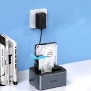 Stacja dokująca Orico 6626C3-C-V1 na 2 dyski z funkcją klonowania offline 2,5/3,5 SATA HDD/SSD - szara
