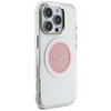 GUESS ETUI POKROWIEC MAGNETYCZNY DO MAGSAFE IPHONE 16 PRO LOGO METALOWE