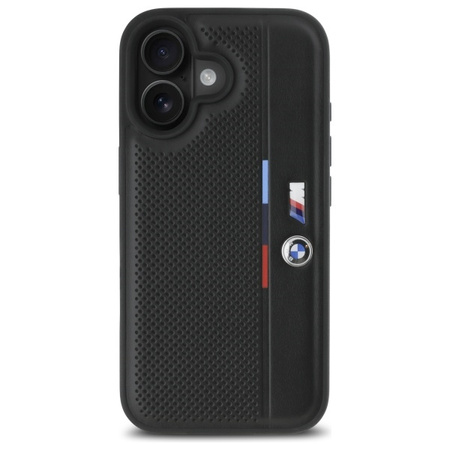 BMW BMHCP16S23PUPVK ETUI DO IPHONE 16 6.1 HARDCASE PERFORATED TRICOLOR LINE