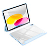 Dux Ducis Copa etui iPad 10.9'' 2022 (10 gen.) pokrowiec smart cover podstawka niebieskie