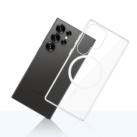 3MK CLEAR MAGCASE POKROWIEC TPU DO SAMSUNG GALAXY S25 ULTRA ANTYPOŚLIZGOWY