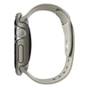 UNIQ ETUI VALENCIA DO APPLE WATCH SERIES 46MM TITANIUM SILVER PEŁNA OCHRONA