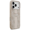 Etui Guess 4G Printed Stripes MagSafe do iPhone 17 Pro różowy