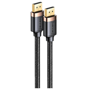 USAMS KABEL DISPLAYPORT 2M DO MONITORA 4K 60HZ Z WYSOKĄ ROZDZIELCZOŚCIĄ