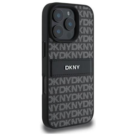 DKNY CASE HARDCASE DO IPHONE 16 PRO 6.3 Z TEXTURE PATTERN I TONAL STRIPES