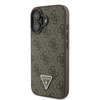 Guess GUHCP16SP4TDSCPW iPhone 166.1 brązowy/brown hardcase Leather Metal Logo Strass Crossbody