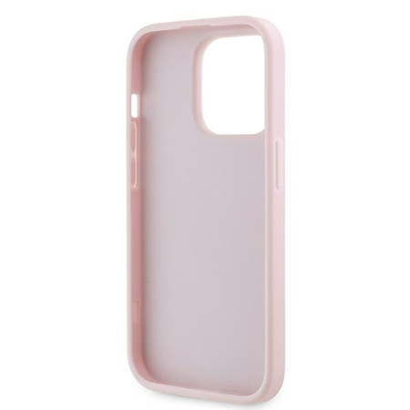 KARL LAGERFELD ETUI DO IPHONE 14 PRO MAX 6,7 DIAGONAL QUILTED SCRIPT RÓŻOWE