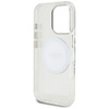 GUESS ETUI CASE IML METAL CIRCLE DO IPHONE 16 PRO DO MAGSAFE KLASYK LOGO
