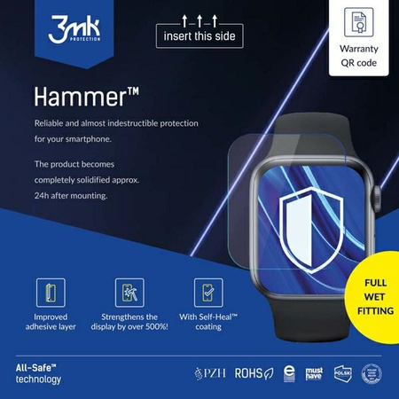 3MK ALL-IN-ONE HAMMER SZKŁO HARTOWANE DO IPHONE X XR XS MAX 11 PRO OCHRONNE