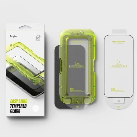 RINGKE SZKŁO HARTOWANE EASY SLIDE 2-PACK DO IPHONE 17 PRO MAX OCHRONA