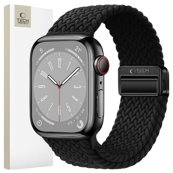 TECH-PROTECT NYLONMAG APPLE WATCH 6 / 7 / 8 / 9 / 10 / SE (40 / 41 / 42 MM) BLACK