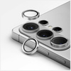 Szkło na obiektyw aparatu UNIQ Optix     Aluminium Camera Lens do Samsung Galaxy S26 / S26 Plus srebrny