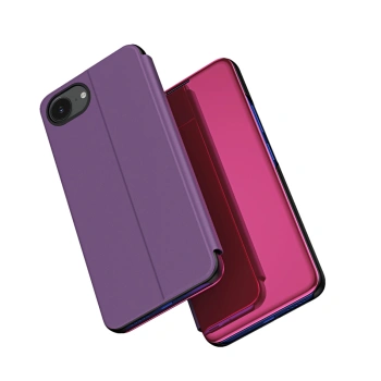 HURTEL ETUI POKROWIEC CLEAR VIEW DO IPHONE 16E OCHRONA PRZEZROCZYSTA KLAPKA