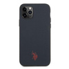 Etui U.S. Polo Assn. Polo Type Collection na iPhone 11 Pro Max - granatowe