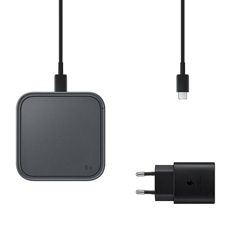 Ładowarka indukcyjna Samsung EP-P2400TBFast Charger 15W + ład.siec. ciemno szary/dark gray