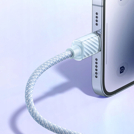 MCDODO ŁADOWARKA KABEL USB-C LIGHTNING DO IPHONE 12 13 14 PRO 1M NIEBIESKI