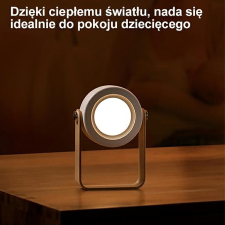 USAMS LAMPKA LED WIELOFUNKCYJNA DO BIURA SYPIALNI 3 TRYBY KONTROLA