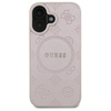 GUESS ETUI CASE HARDCASE DO IPHONE 16 6.1 DO MAGSAFE SAFFIANO PEONY LOGO