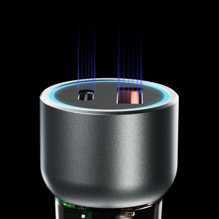 DUDAO ŁADOWARKA SAMOCHODOWA 30W DO USB-A USB-C DO TELEFONÓW IPHONE 12 13 14