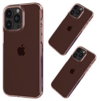 Spigen Crystal Flex, rose crystal - iPhone 15 Pro Max