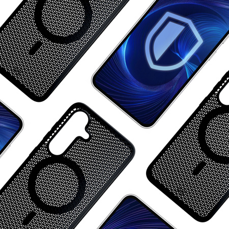 3MK ETUI DO SAMSUNG GALAXY S25+ COOLING MAGCASE Z WENTYLACJĄ WYSOKA OCHRONA