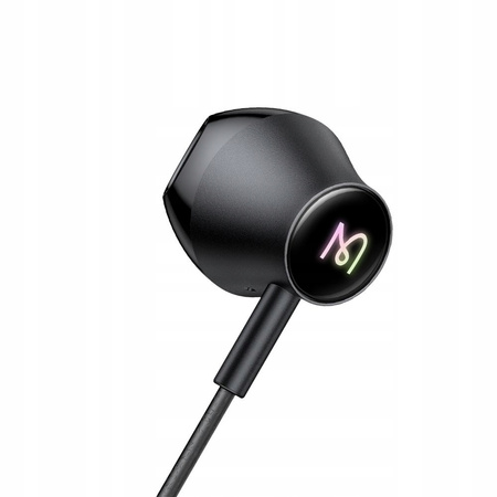 MCDODO SŁUCHAWKI PRZEWODOWE DO TELEFONU Z MIKROFONEM DOUSZNE USB-C DAC RGB