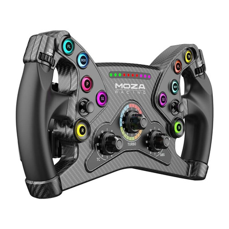 MOZA RACING KIEROWNICA GAMINGOWA DO PC Z SYSTEMEM DRGAŃ I WYSOKĄ PRECYZJĄ