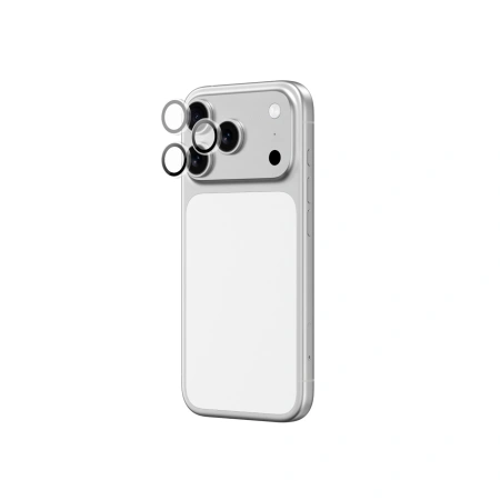 AMAZINGTHING SZKŁO NA APARAT SAPPHIRE DO IPHONE 17 PRO PRO MAX Z CZARNĄ