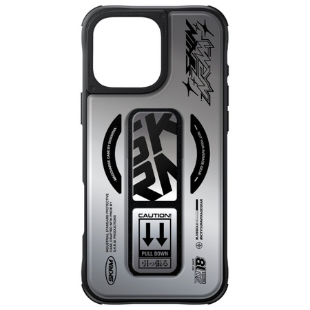 Skinarma etui Kira Kobai iPhone 16 Pro   Max 6.9 Magnetic Charging Grip Stand chrome