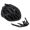 Kask rowerowy MTB Wozinsky z odpinanym daszkiem i tylną lampką USB 57-62 cm - czarny