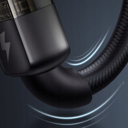 MCDODO KABEL USB-C DO APPLE MACBOOK SZYBKIE ŁADOWANIE USB TYP C 100W 1M LED